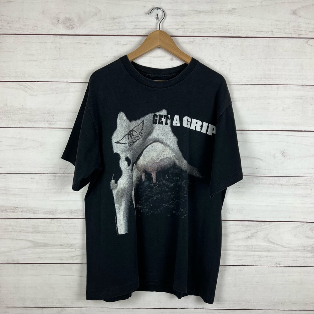Vintage 1993 Aerosmith Band Tour T Shirt XL